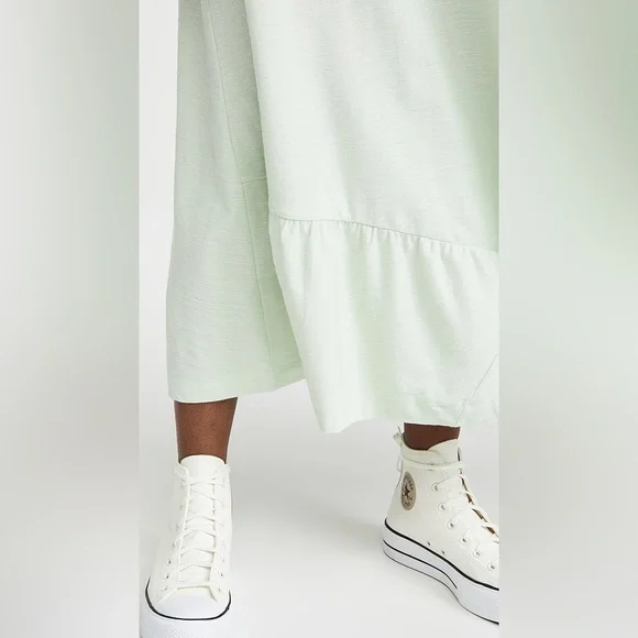 Free People Beach Lena Midi Dress Linen Maxi Free-est Fp - Picture 8 of 8